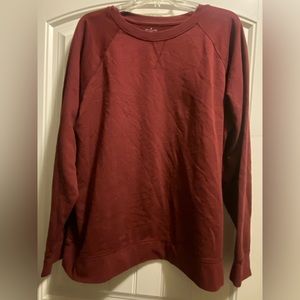 Men’s Fresh CleanTees long sleeved brick red shirt